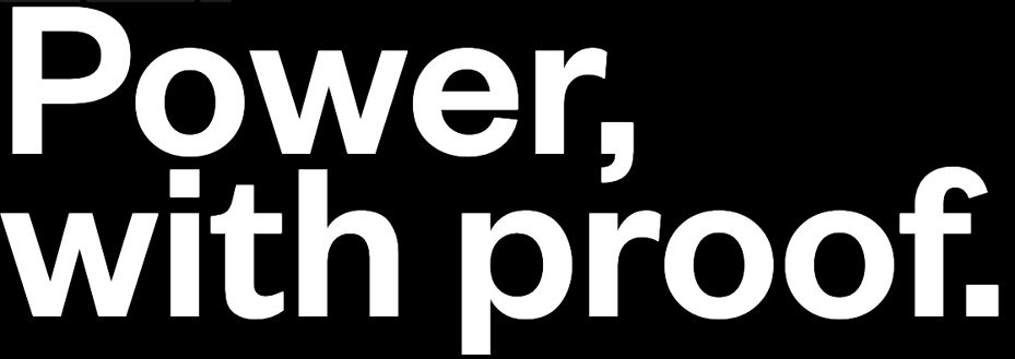 Power, with proof. — Founders Grotesk